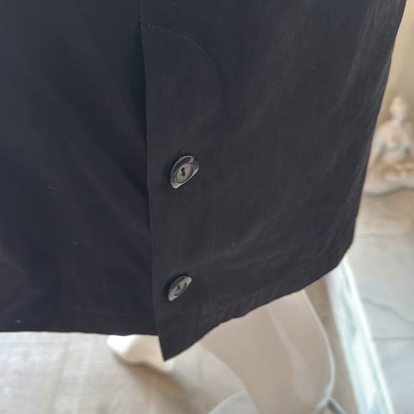 London Fog Black Peacoat with Zip Out Lining Size Medium - Picture 5 of 16